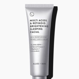 Allies of skin multi acids & retinoid brightening sleeping facial